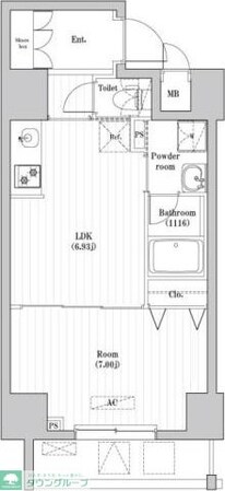 CREATIF押上の物件間取画像